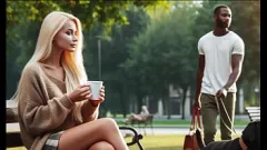 تشغيل لقاء بين الأعراق الزوجة الخائنة المشاغب في الحديقة - قصة صوتية صريحة