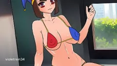 Afspelen Hentai Anime Pomni's Wild Ride: Circus Sex With Big Cocks en Creampie!