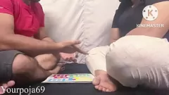 تشغيل الصوتية الهندية القذرة: لعبة Ludo Best Friend's Staily مع Hot Desi Bhabhi
